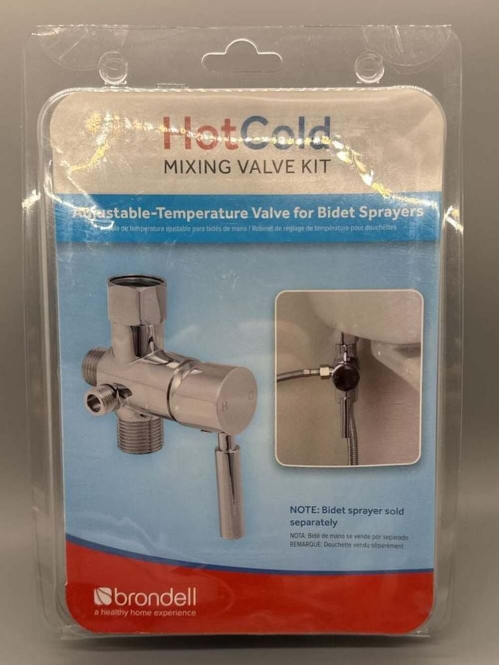 Brondell Hot Cold Bidet Mixing Valve Upgrade Kit MVK-10 Temperature Valve NEW